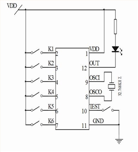 定時(shí)IC芯片