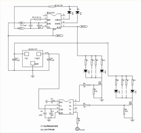 觸摸調光電路板
