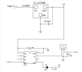 定時蠟燭燈IC芯片
