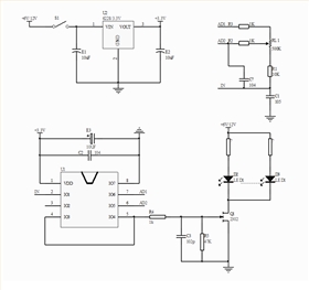 旋扭開關線路板