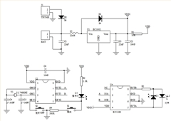 6開18關定時閃燈芯片
