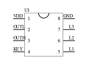 EH220218三檔定時芯片