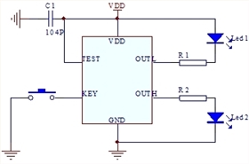 一鍵開關(guān)機(jī)專用芯片