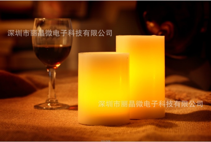 紅外遙控循環(huán)定時蠟燭