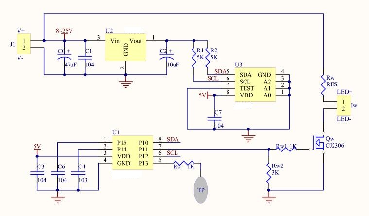 觸摸調光IC芯片