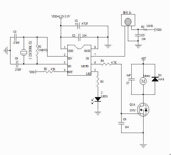 循環定時IC芯片