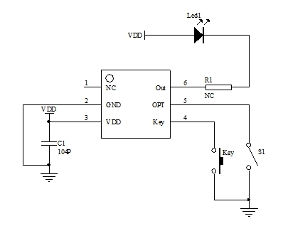 DFN超薄電子開關芯片