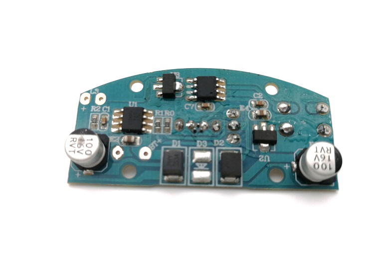 三級調光臺燈控制板