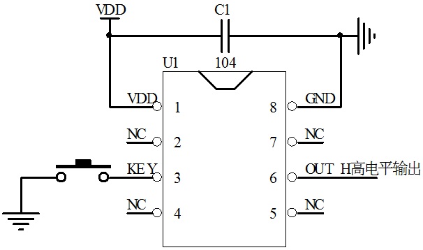 一鍵開(kāi)關(guān)機(jī)IC