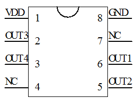 LED流星燈圣誕裝飾燈芯片