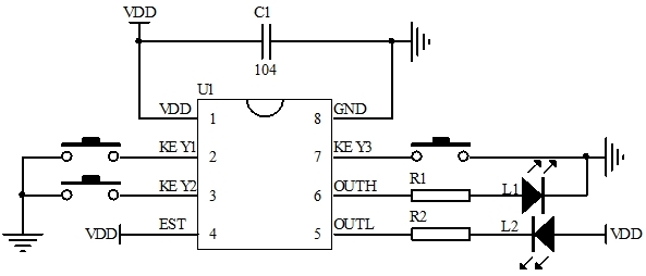 國產一鍵開關機芯片