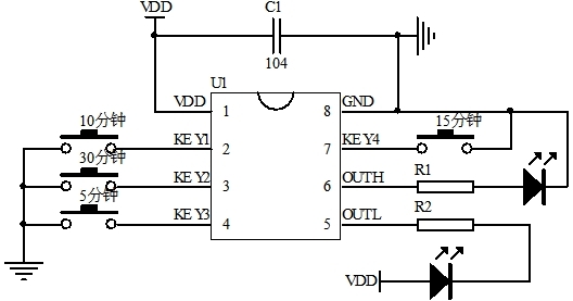 30分鐘定時芯片