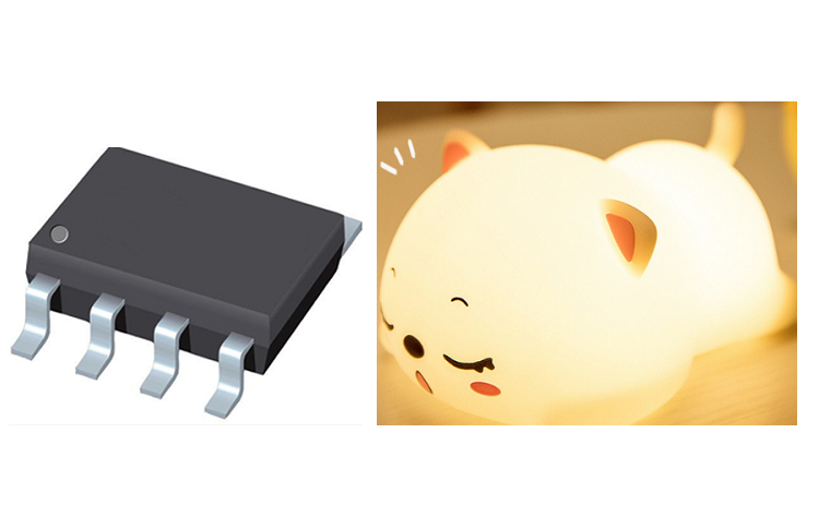 拍拍燈按鍵調光開關芯片