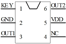 一鍵長按開關(guān)機芯片