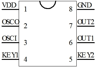 6開18關定時芯片