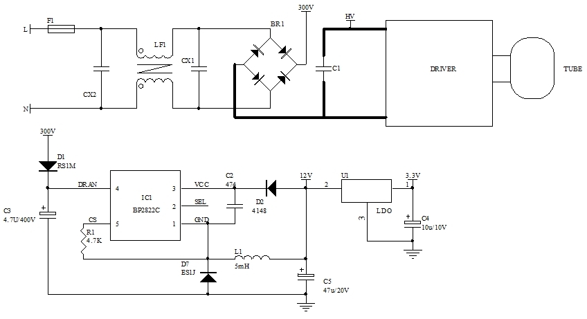 雷達感應控制IC