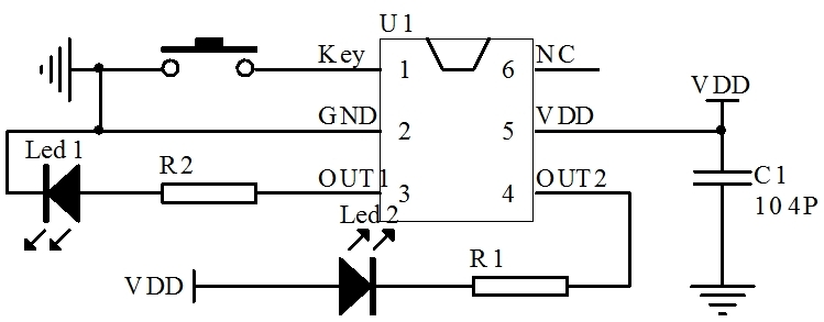 ECJ2130E高低電平開關芯片