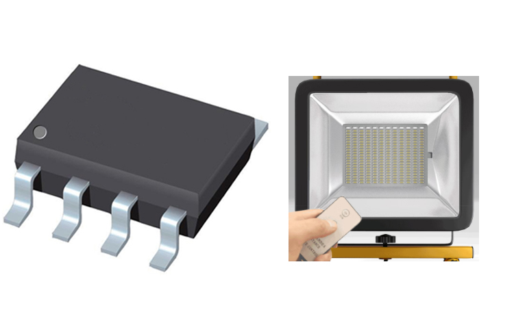 四鍵遙控工作燈IC