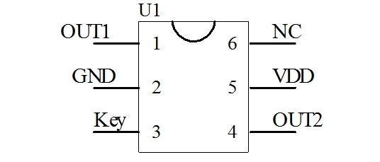 6腳開關電源芯片