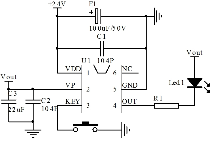 24V電子開關(guān)芯片