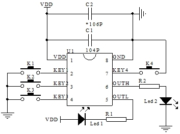 EH2C06延時開關芯片
