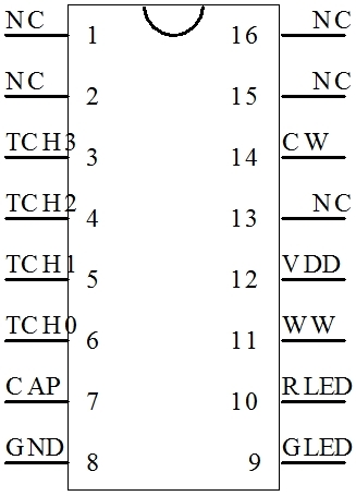 EC2103-7518四鍵電容式觸摸芯片解析 EC2103-7518四鍵電容式觸摸芯片解析