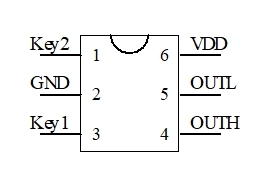 短按開機長按關機芯片
