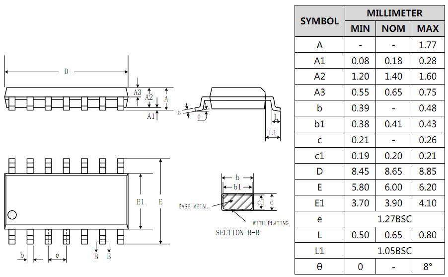 SOP-14單片機MCU方案開發
