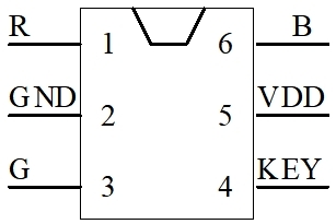 2B25-3ECD-2FA3 震動開關鞋燈閃燈芯片解析