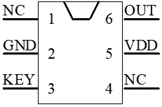 按鍵調(diào)光芯片