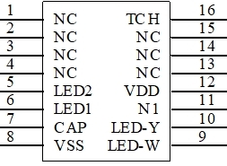 鏡前燈觸摸芯片