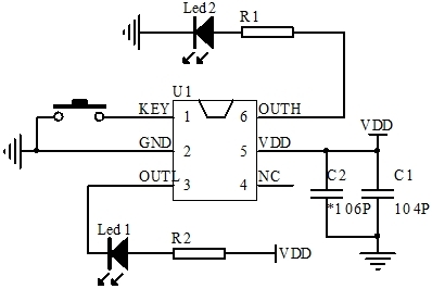 調光電路原理圖