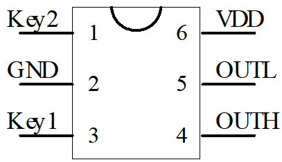 長按開關機芯片